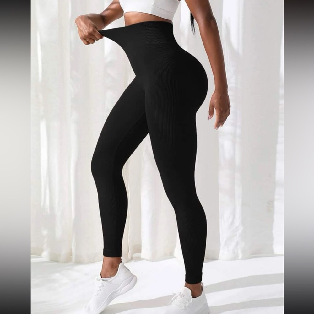 SHEIN Black Workout Leggings *SQUAT PROOF*